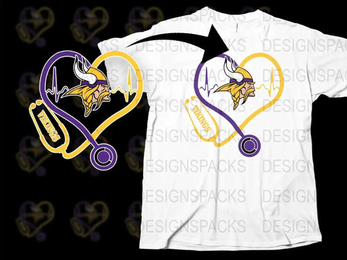 Los Angeles Basketball Team T-Shirt, Purple and Yellow Heart Design, Sports Fan Apparel