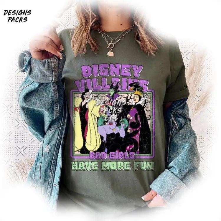 Villains Squad Evil Friends Cartoon Bad Girls Have More Fun Png Design