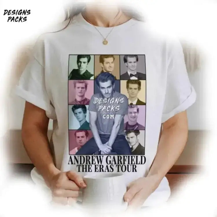 Vintage Andrew Garfield Eras Tour Png Design