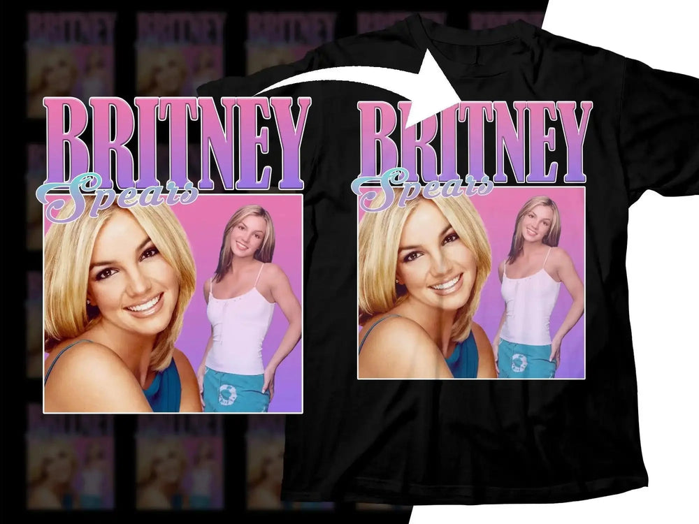 Vintage Britney Spears Png Digital Download