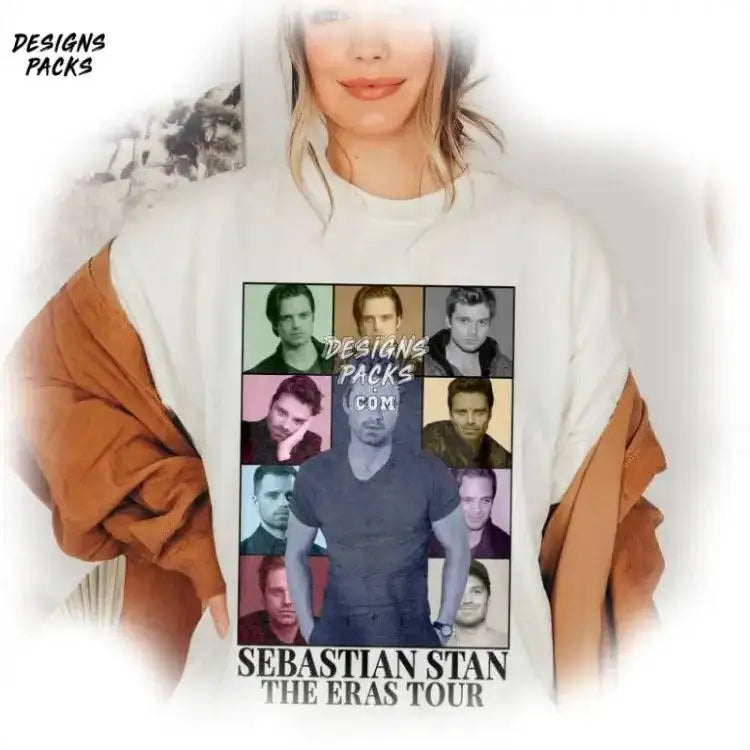 Vintage Ebastian Stan Superhero Sebastian Eras Tour Png Design