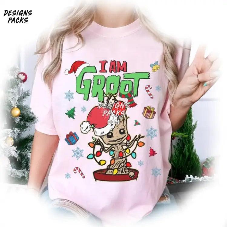 Vintage Groot Christmas Mickey’s Very Merry I’m Png Design