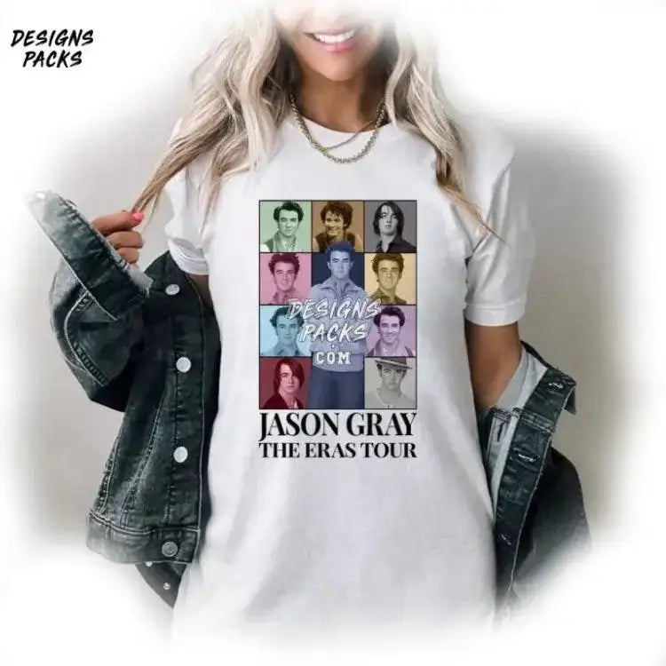 Vintage Jason Gray Nate Shane Eras Tour Png Design