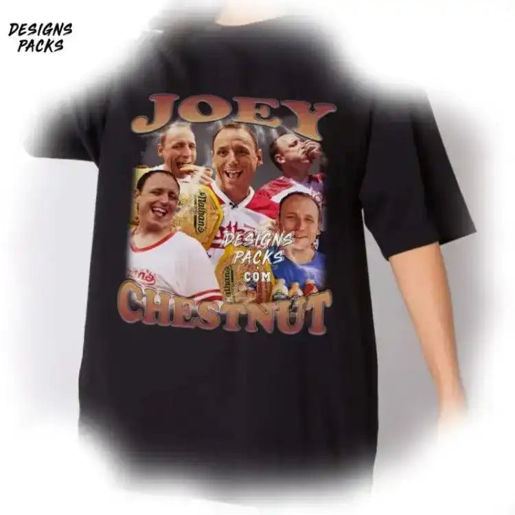 Vintage Joey Chestnut Hot Dog Eating Contest Png Design