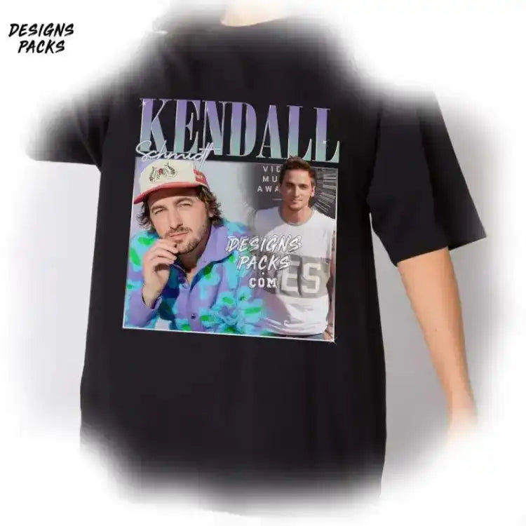 Vintage Kendall Schmidt Big Time Rush Png Design