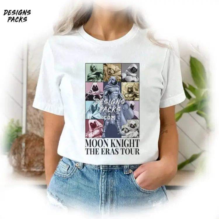 Vintage Teven Grant Marc Spector Mr Knight Superhero Moon Eras Tour Style Png Design