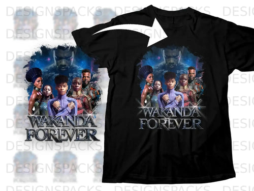 Black t-shirt with 