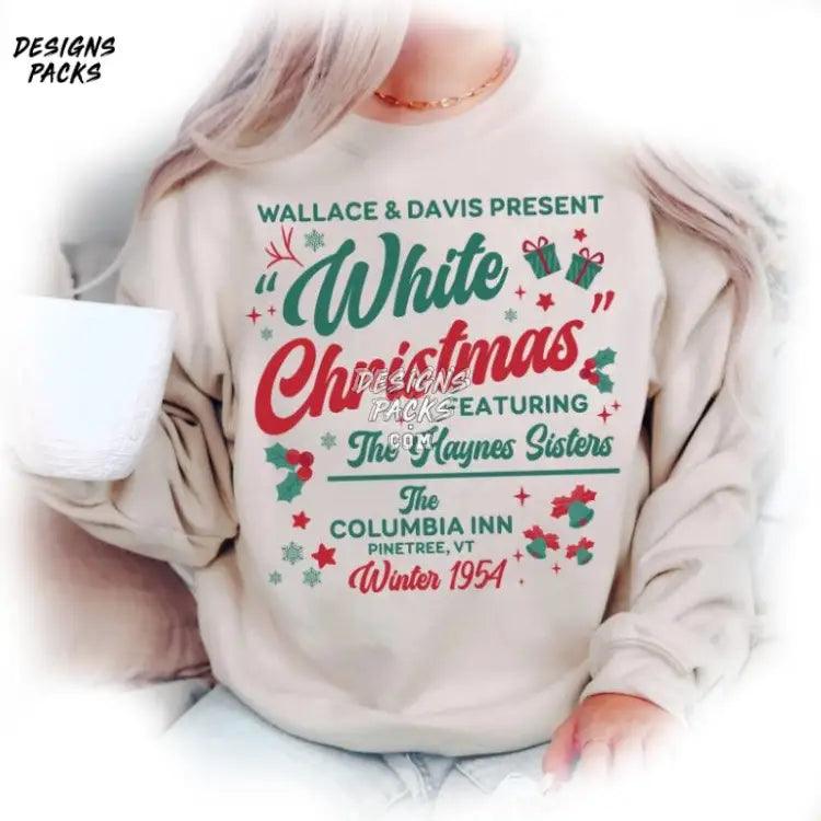 Wallace And Davis Christmas White Movie 1954 Png Design