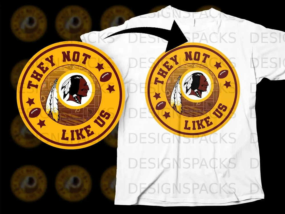 They Not Like Us Authentic T-Shirt with Graphic Design