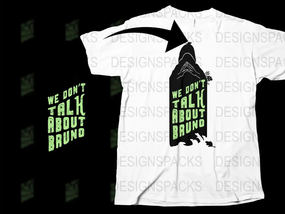 We Don't Talk About Bruno Graphic Png Digital Download