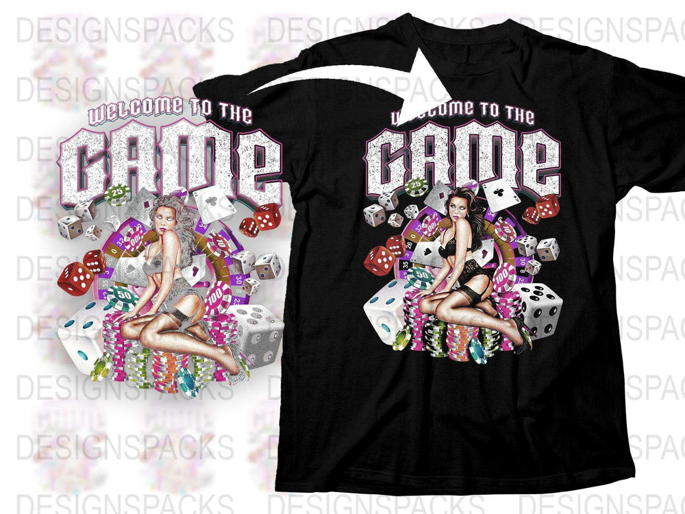 Welcome to the Game Png Digital Download