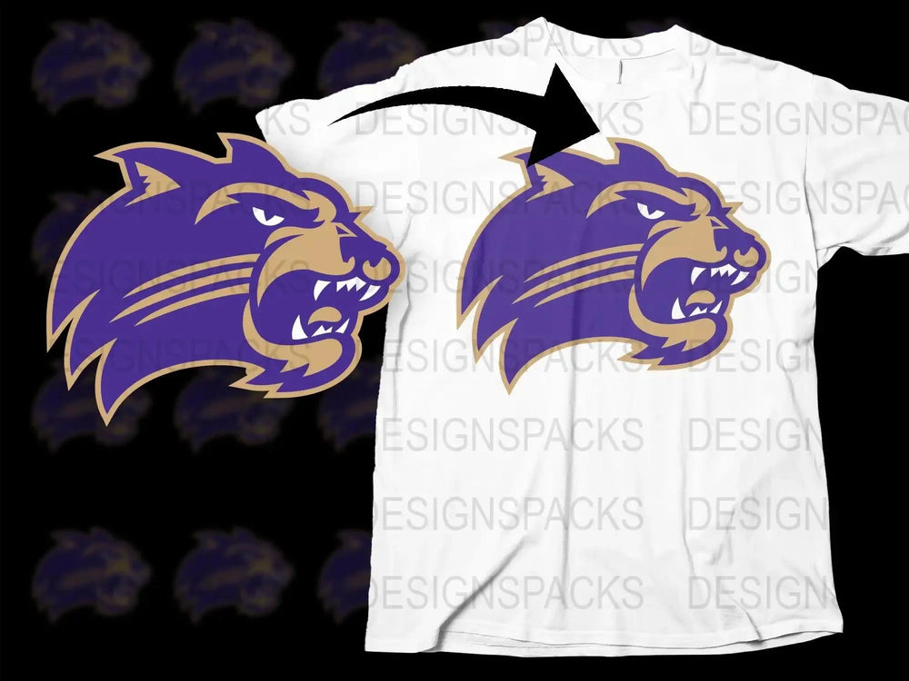 Western Carolina Catamounts College Football Png Digital Download