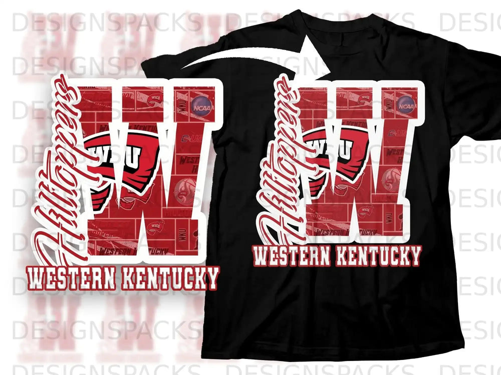 Western Kentucky Hilltoppers T-shirt for Fans