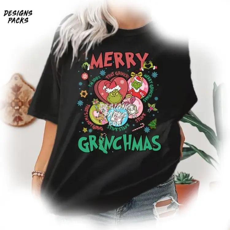 Whoville University Christmas Trendy Retro Grinchmas Png Design