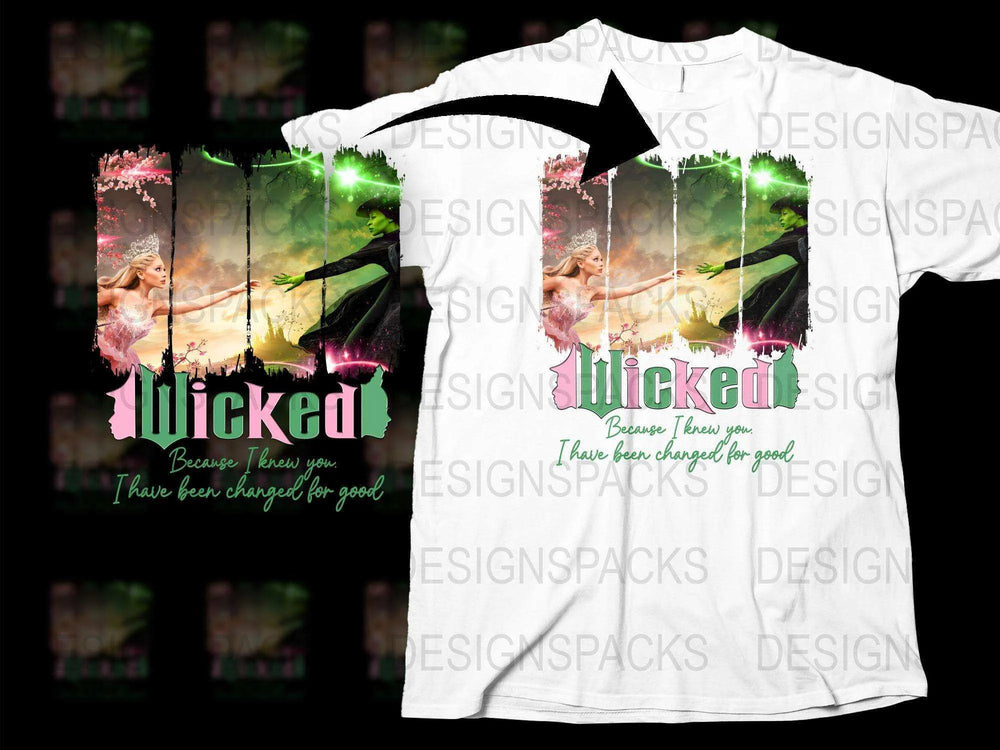 Wicked Musical Inspired T-Shirt, Broadway Fan Gift, Graphic Tee, Theater Merchandise, Unisex Clothing, Customizable Fan Apparel