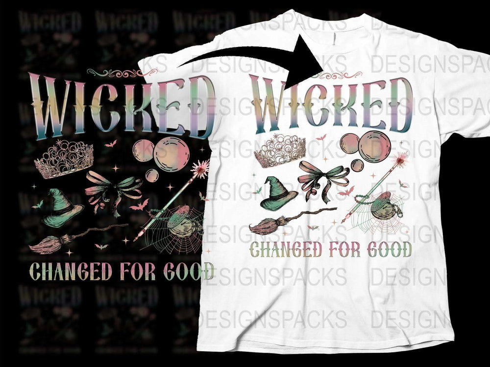 Wicked Inspired T-Shirt, Broadway Musical Fan Merch, Witch Themed Graphic Tee, Unique Theatrical Apparel, Unisex Design