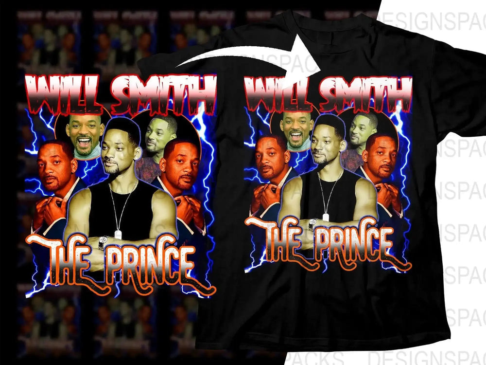 Will Smith The Prince Artistic Bootleg Fun Png Digital Download