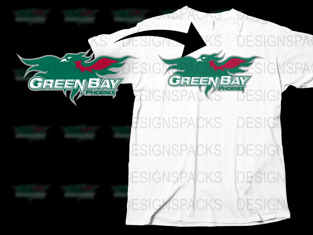 Wisconsin Green Bay Phoenix College Football Png Digital Download