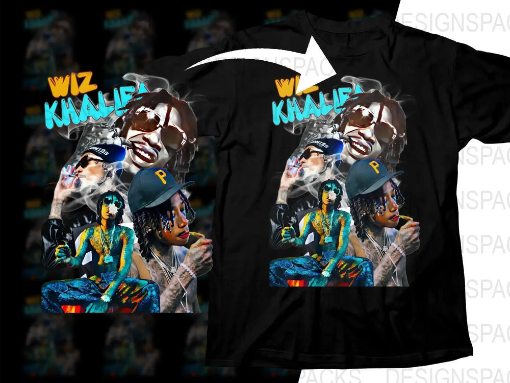 Wiz Khalifa Design Music Bootleg Png Digital Download