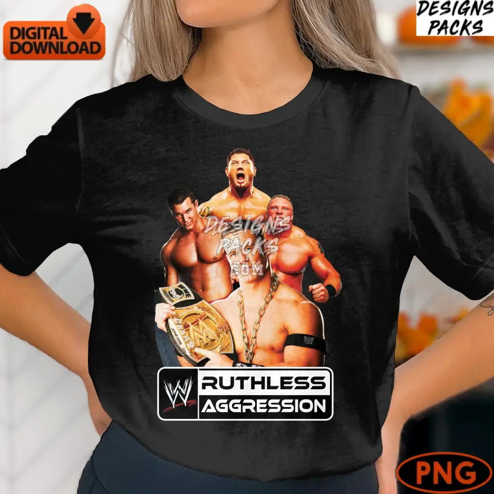 Wrestler Digital Download Ruthless Aggression Era Legends Png