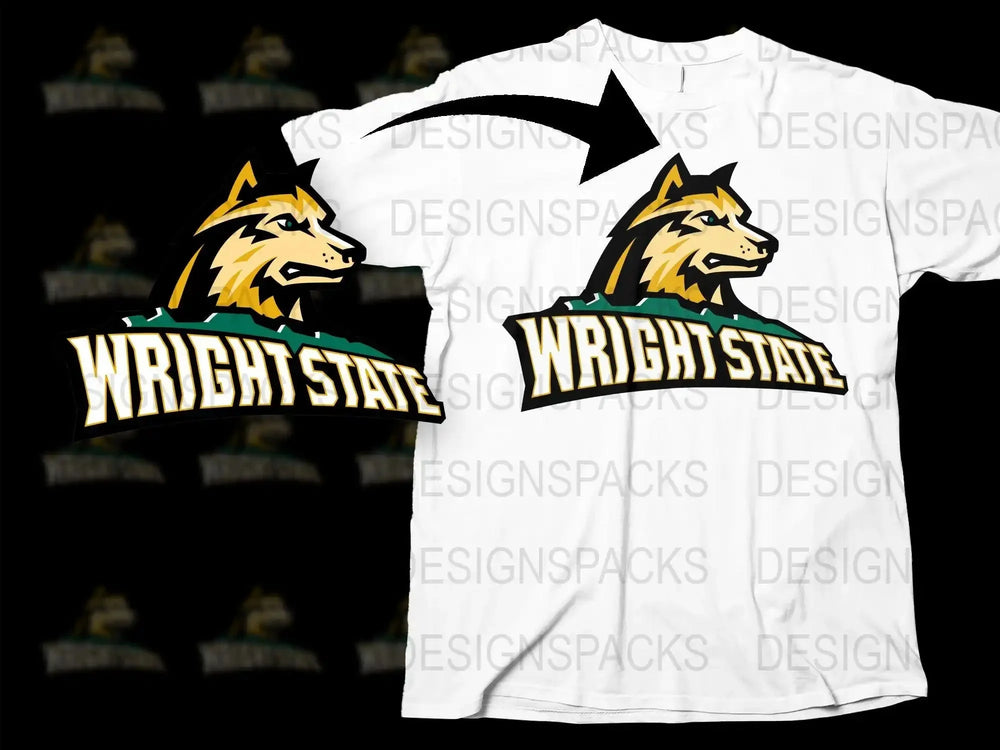 Wright State Raiders College Football Png Digital Download