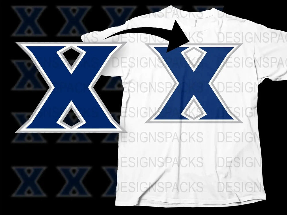 Xavier Musketeers College Football Png Digital Download
