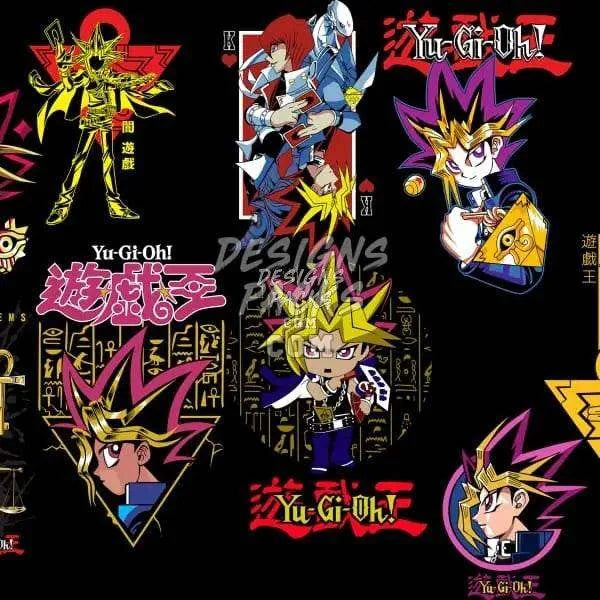 20 YU-GI-OH! Designs Bundle PNG