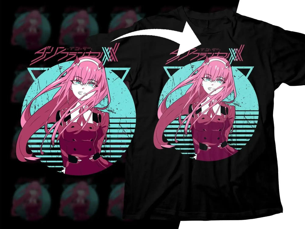 Zero Two Darling in the FranXX Png Digital Download