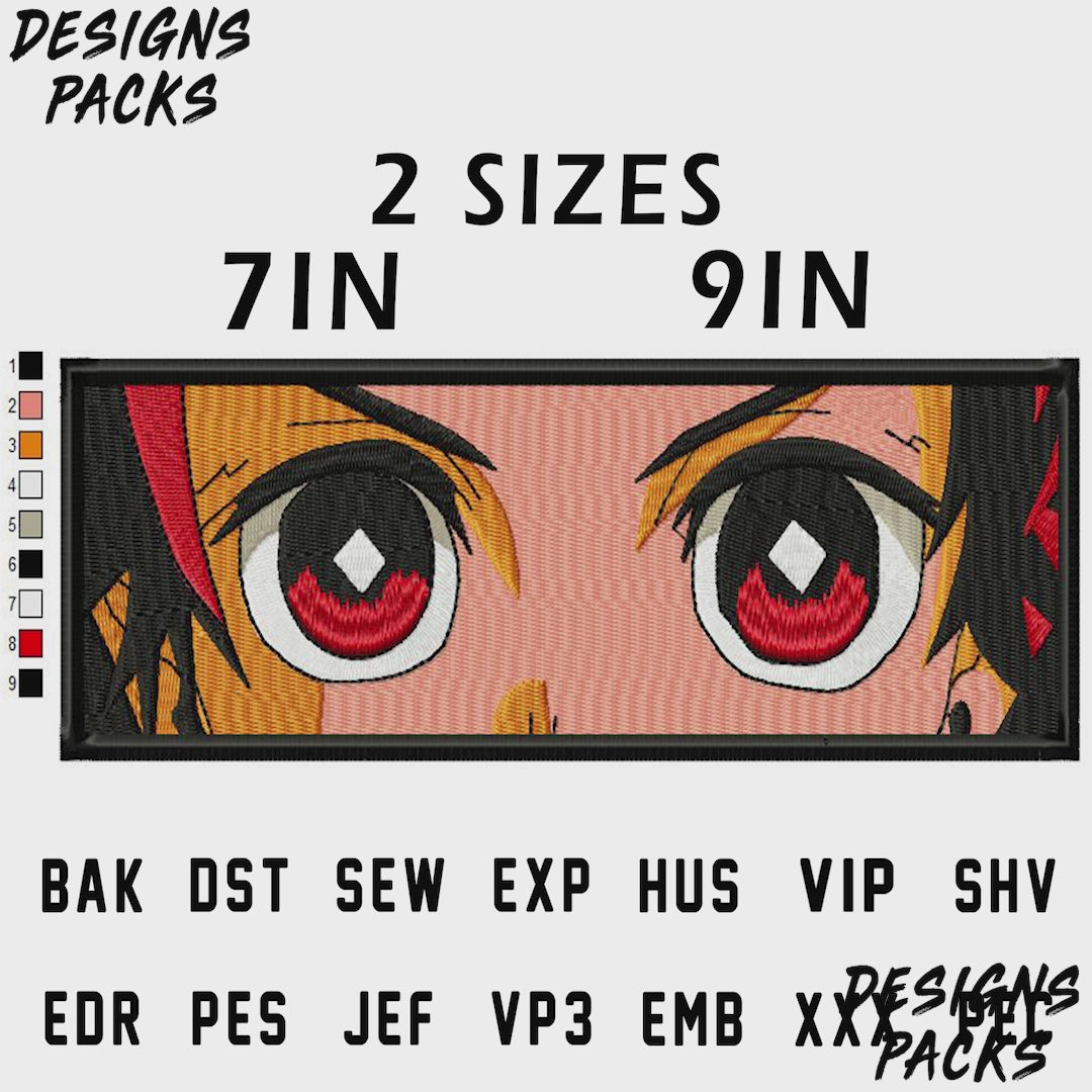 99 Anime Mix Embroidery Designs Bundle Multi Sizes